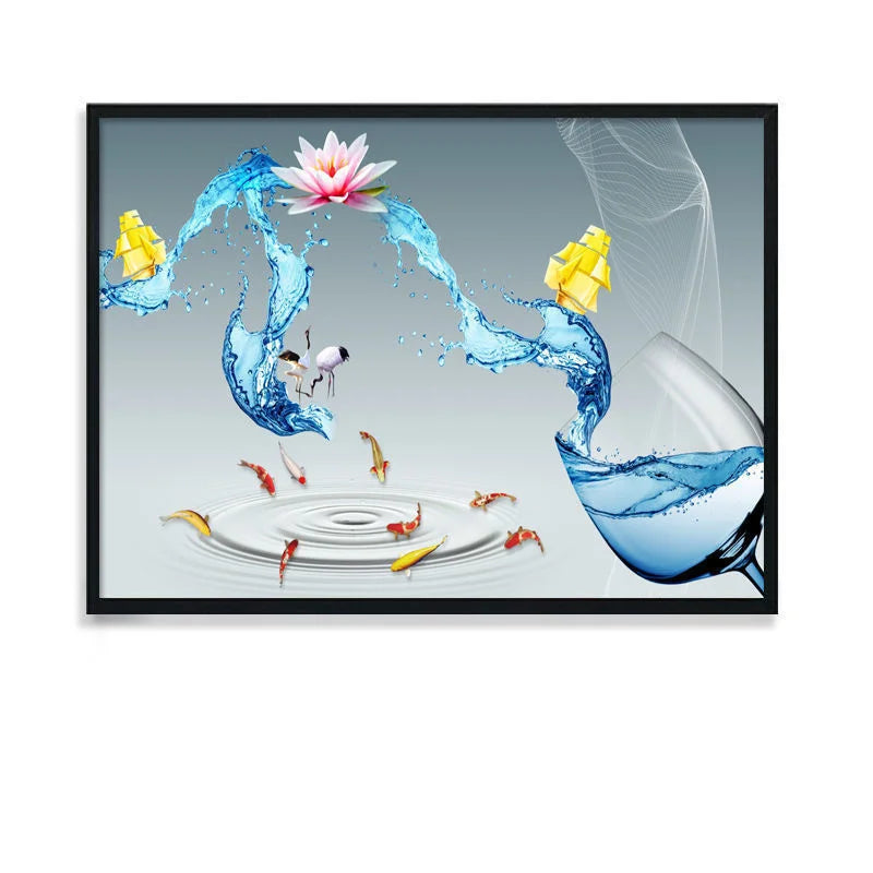 Art View Elegant Canvas Electric Box Cover - Image 4