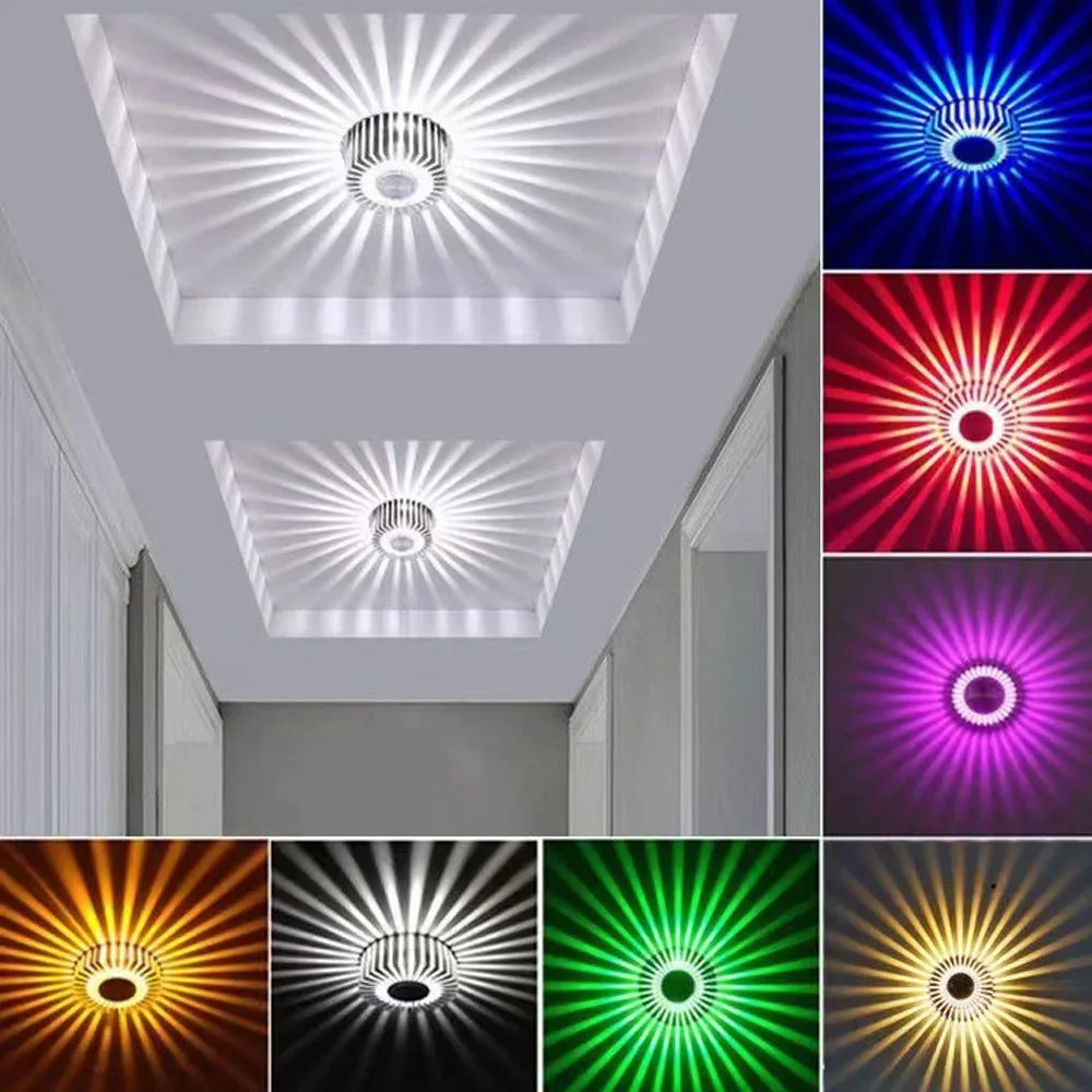 Sunburst Art LED Ceiling Light - Image 3