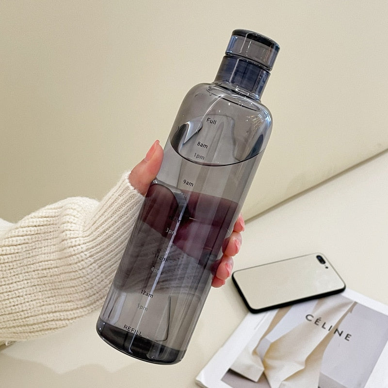 Time Scale Heat-Resistant Glass Water Bottle - Image 10