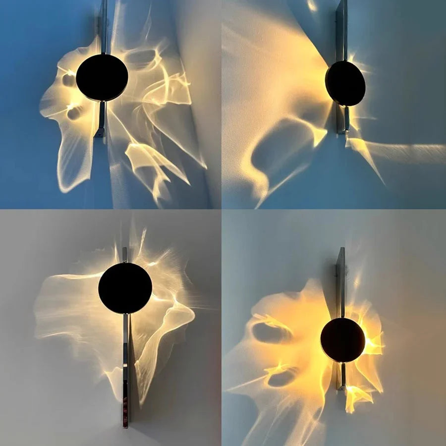 Modular Glow Projection Modern Wall Light - Image 6