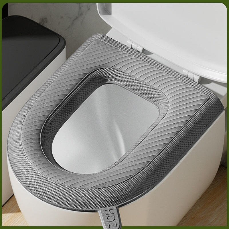 Waterproof Soft Toilet Seat Cover Lifter - Image 1