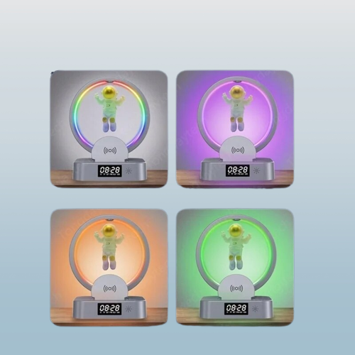 Galactic Astranout Alarm Clock RGB Speaker - Image 5