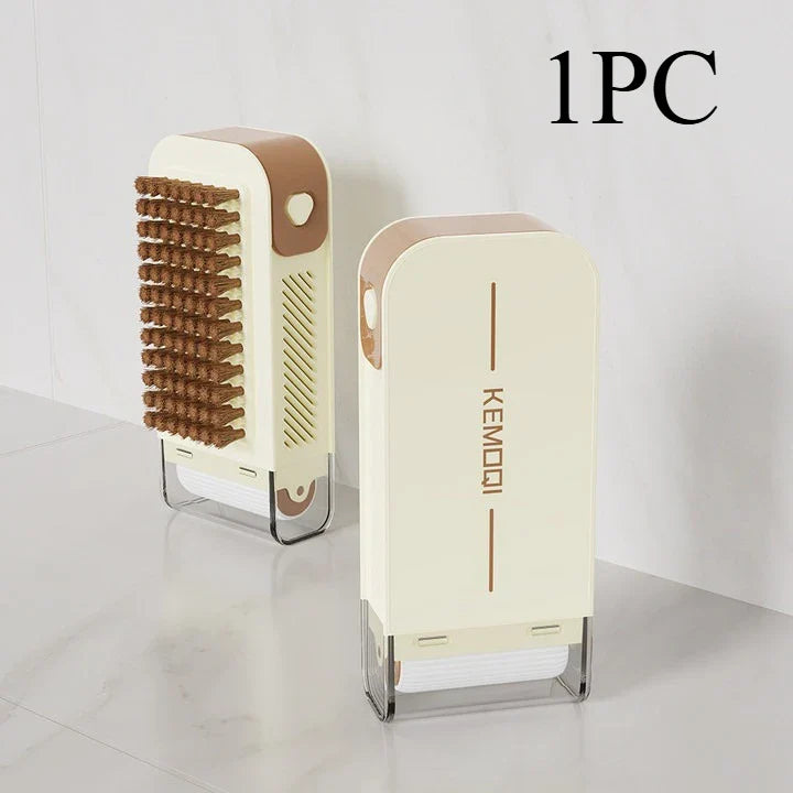 Dual-Action Cleaning Brush Roller Soap Holder - Image 3