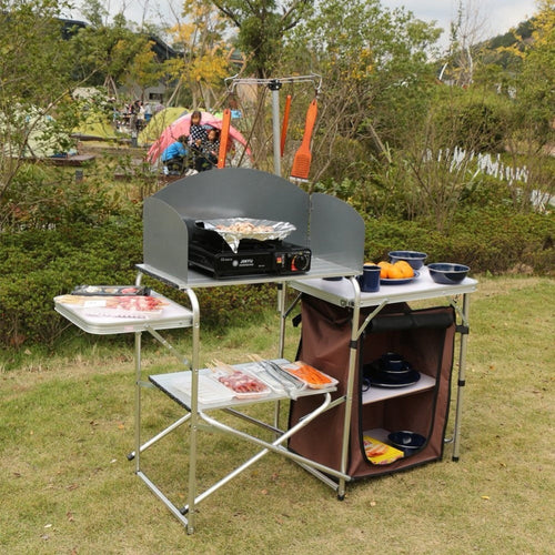 Outdoor Foldable Portable Camping Kitchen - Image 0