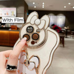 3D BunnyKorean Style Mirror iPhone Case