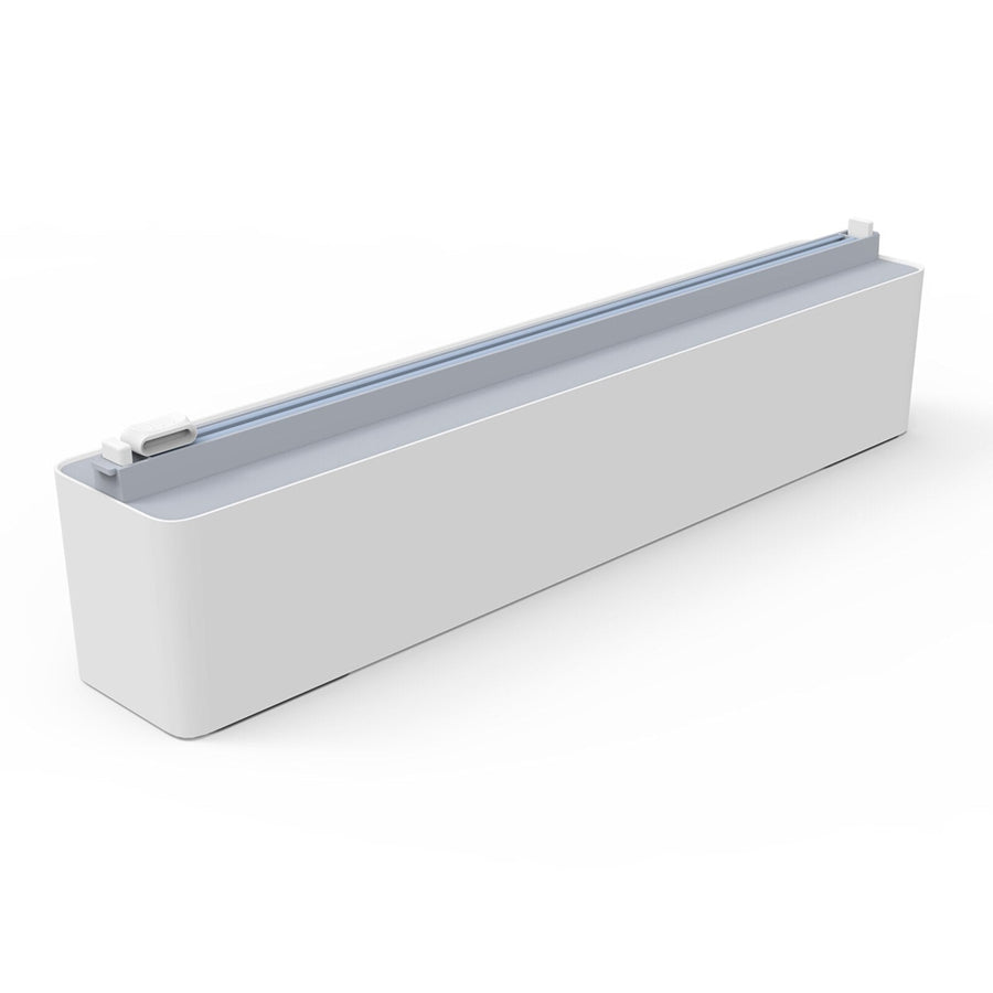 Wall-Mounted Adjustable Plastic Wrap Dispenser - Image 1