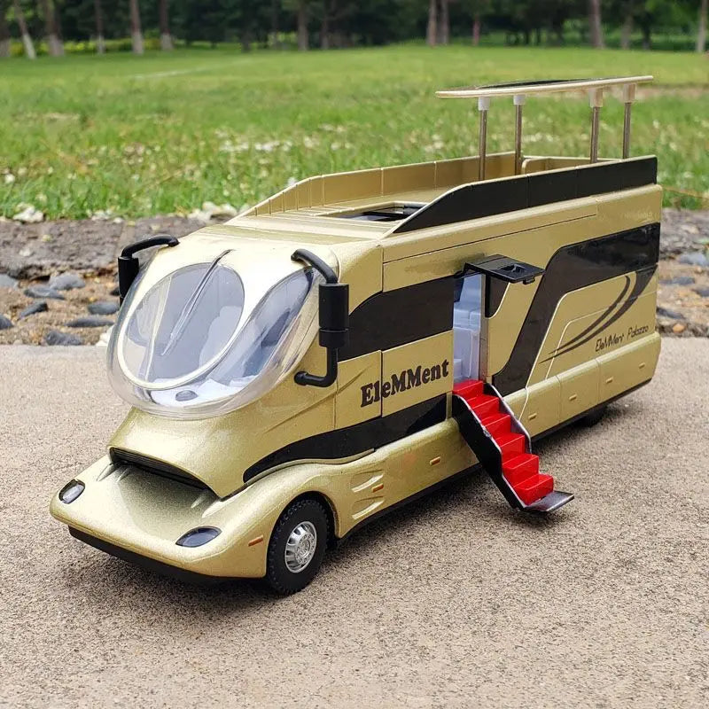 Deluxe RV Metal Camper Van Model Toy - Image 4