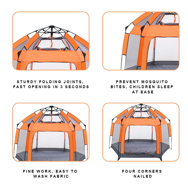 Quick Setup Outdoor Kids Playground Tent - Image 8