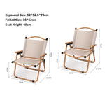 Foldable Anywhere Comfort Outdoor Chair