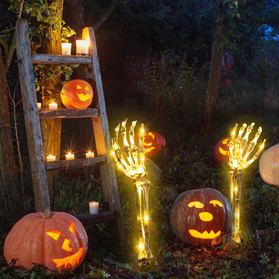 Skeleton Arm Solar Outdoor Lights - Image 0