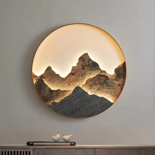 Zen-Inspired Landscape View Artsy Wall Decor - Image 0