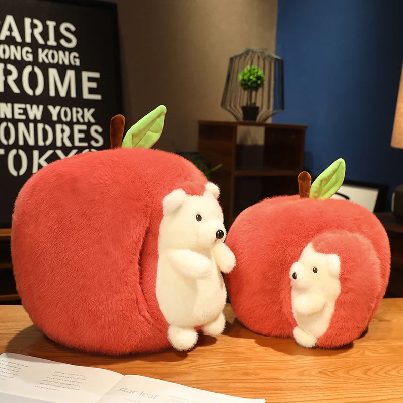 Apple House Hedgehog Hide and Seek Plush Toy - Image 2