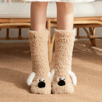Fluffy Ears Cozy Long Socks - Image 3