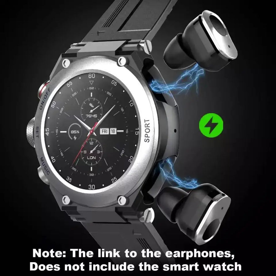 3in1 Rhythm Runner Earbuds Smartwatch - Image 2