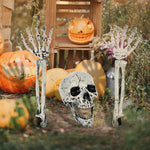 Realistic Zombie Skeleton Garden Halloween Decor