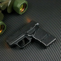 Tactical Gun Shape Jet Flame Hidden Storage Lighter - Image 7