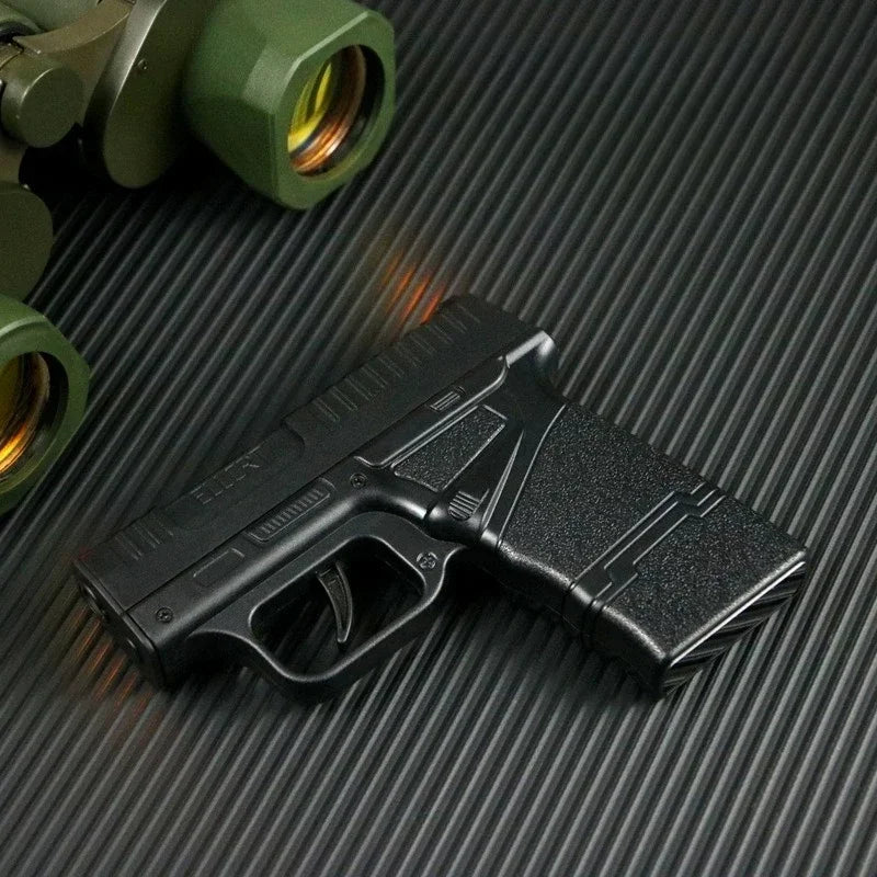 Tactical Gun Shape Jet Flame Hidden Storage Lighter - Image 7