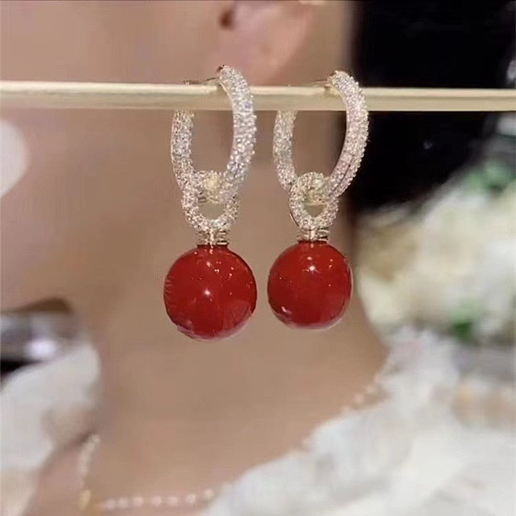 Sphere Love Elegant Earrings - Image 1