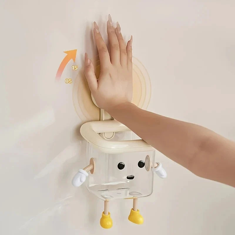 Smile Station Cartoon Toothbrush Holder