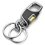 Sleek Twist Double Switch Keychain Clip