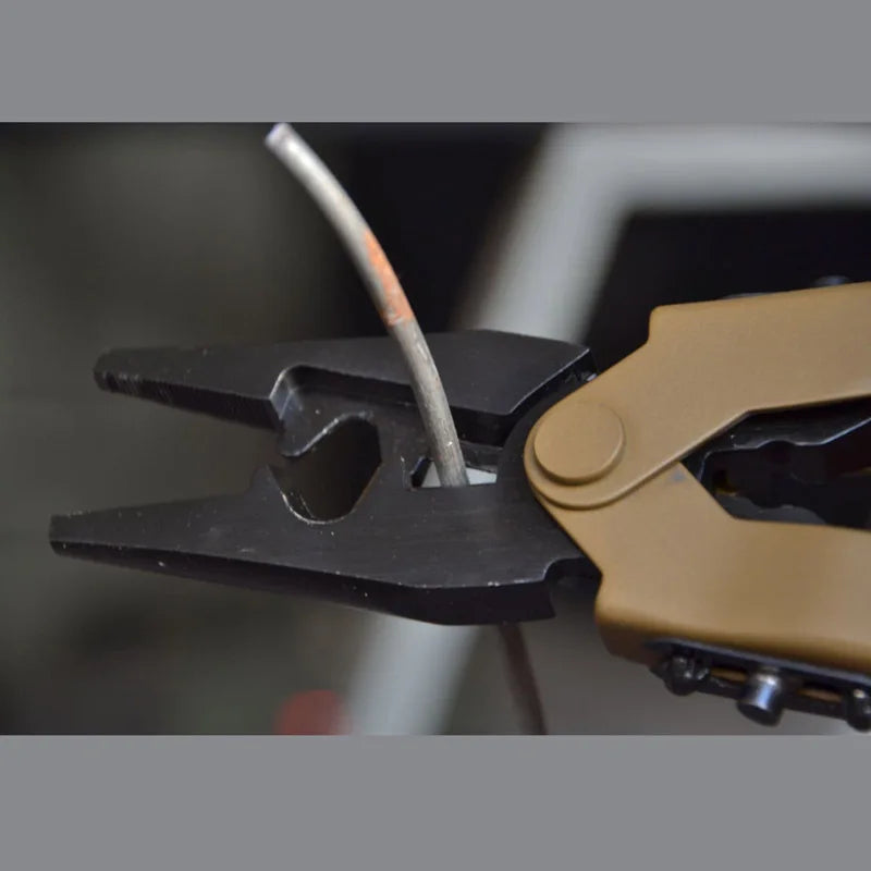 Survival Camping Foldable Knife Pliers Multifunctional Tool - Image 2