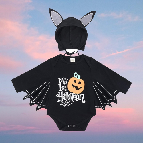 Baby Bat Halloween Onesie