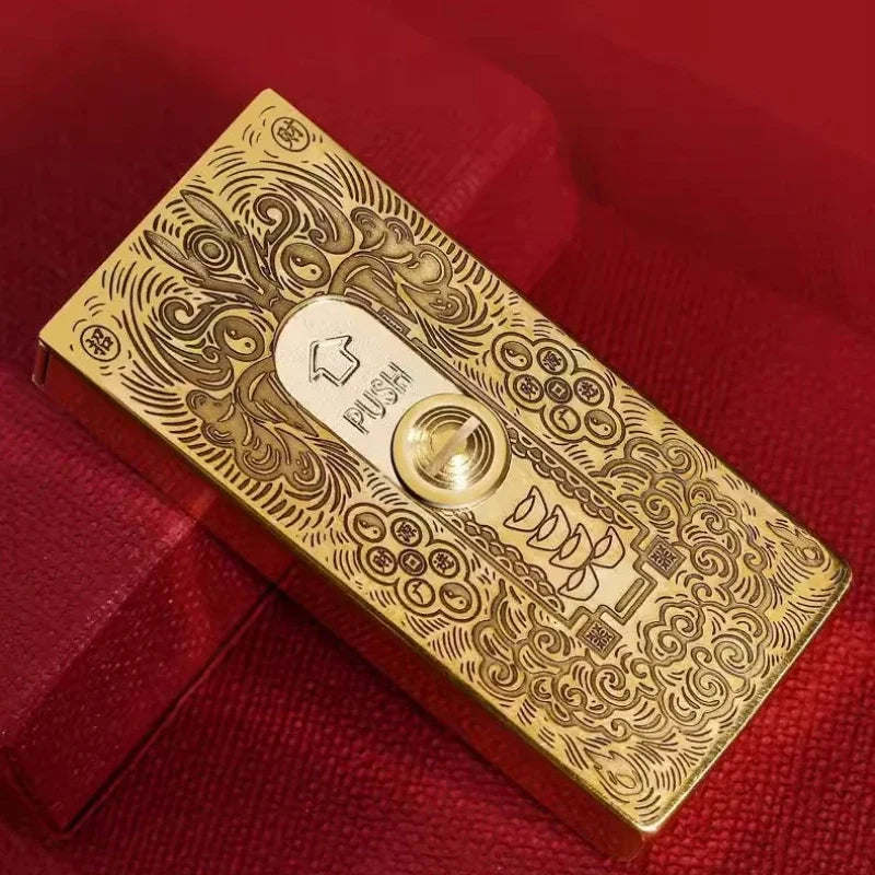 Vintage Flare One-Click Ignition Automatic Lighter - Image 0