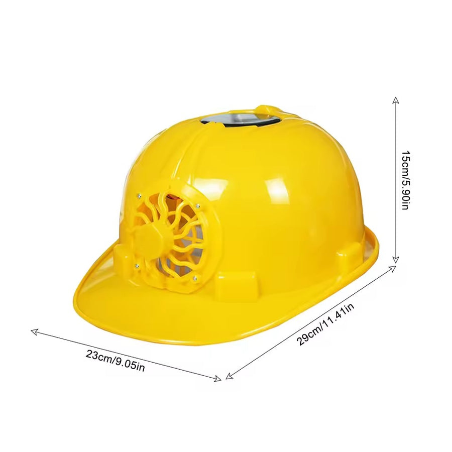 Solarbetriebener Kühlventilator-Schutzhelm