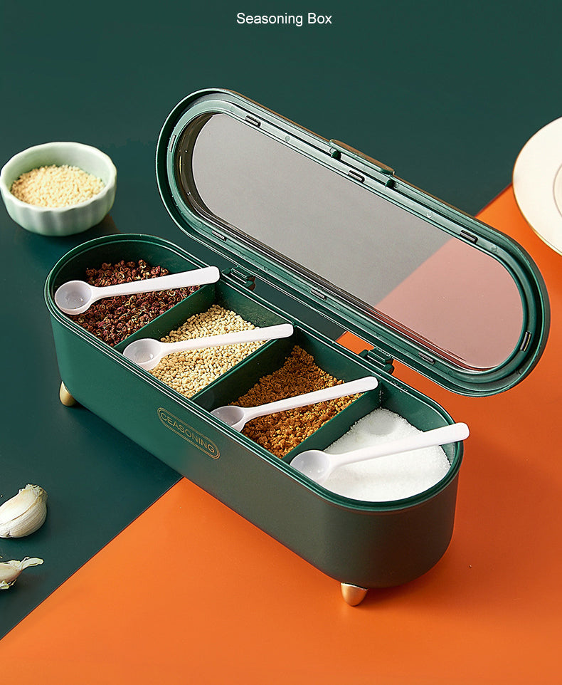 Detachable Kitchen Storage Seasoning Box