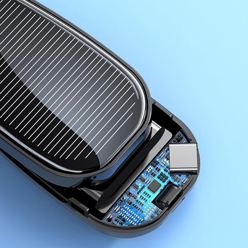 Mini Solar Keychain Power Bank