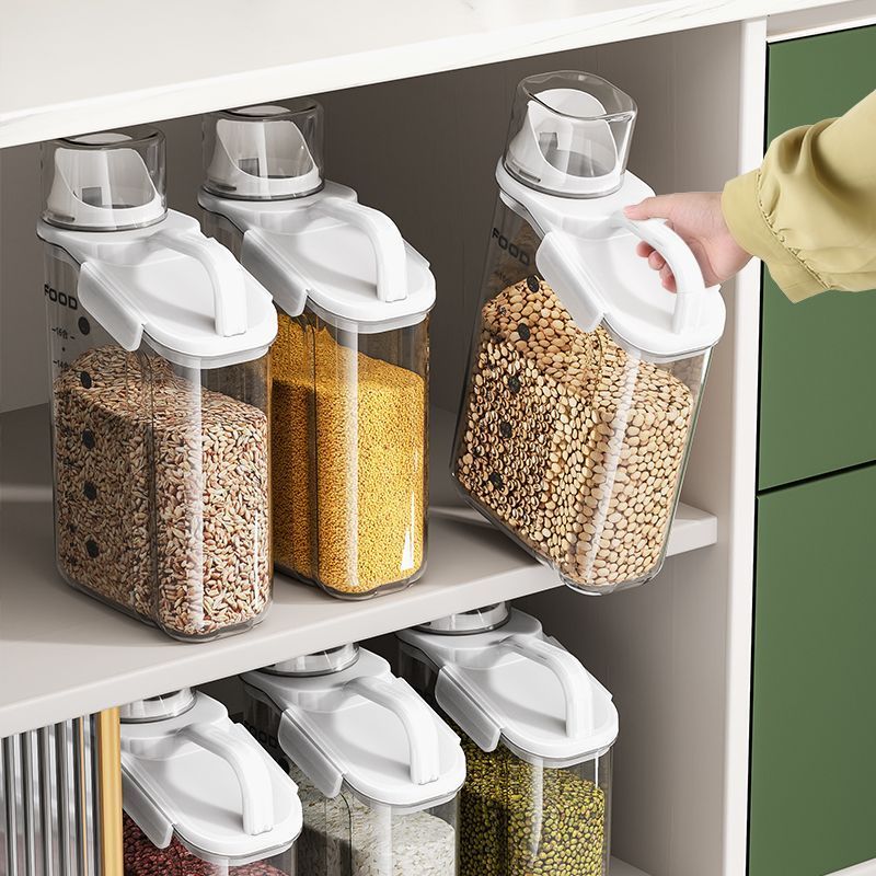 Transparent Measuring Food Storage Dispenser - Image 4
