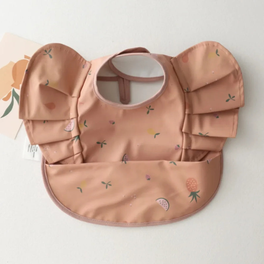 Babero Impermeable con Bolsillo para Recoger Comida