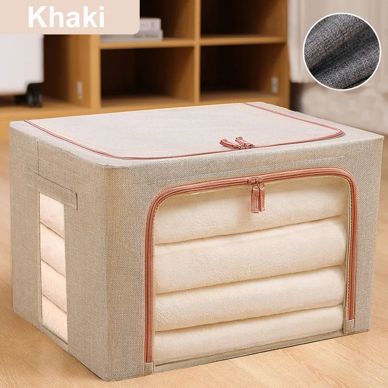 Foldable Storage Space-Saving Large Organizer Box - Image 6