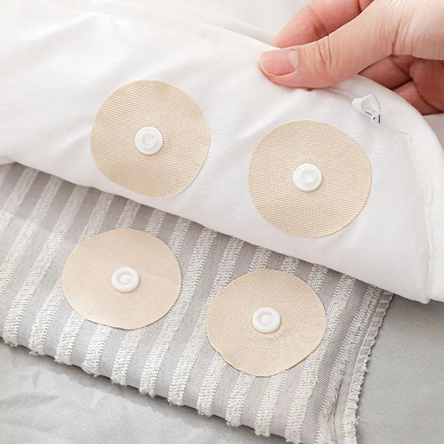 Stay Put Anti-Slip Easy Duvet Cover Snap Clip Set - Image 2
