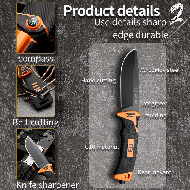 Trail Blade EDC Stainless Steel Pocket Knife - Image 1
