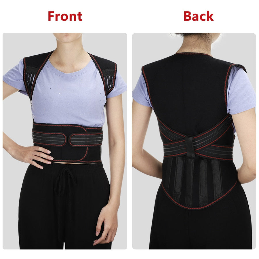 Self-Heating Magnetic Back Support Massager - Image 3