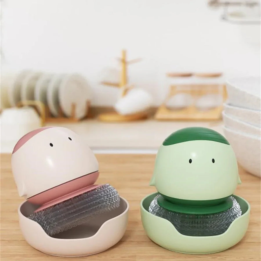 Automatic Liquid Dispenser Dishwashing Brush - Image 6