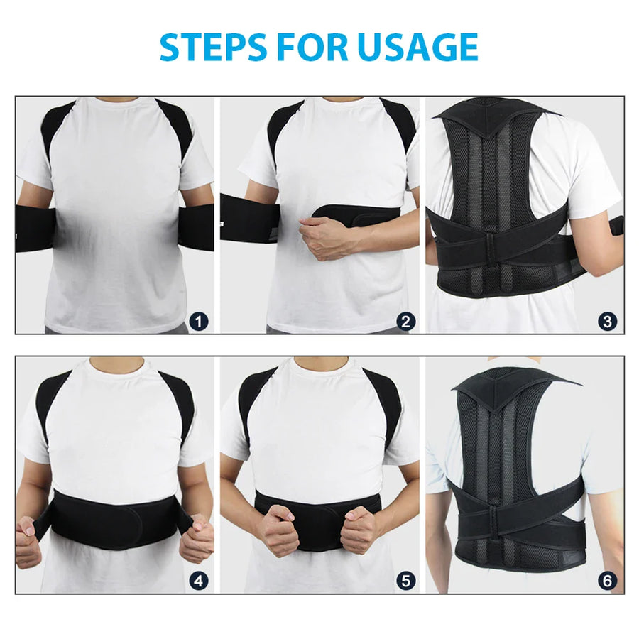 Adjustable Lumbar Support Back Posture Corrector - Image 3