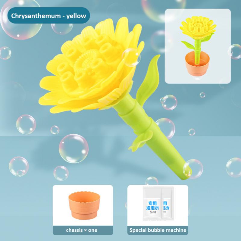 Flower Bubble Maker Toy - Image 8