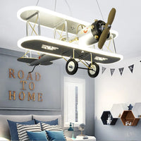Vintage Plane Fun Bedroom Ceiling Lamp - Image 0