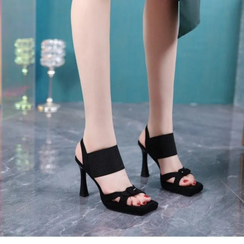 Sun Kissed Charming Women High Heel Sandals