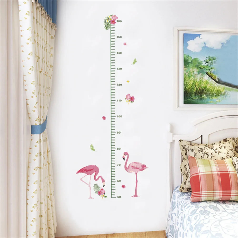 Animal Theme Kids Height Measurement Wall Sticker - Image 5