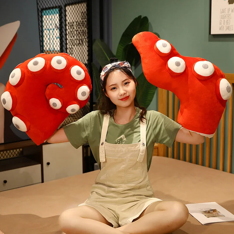 Octopus Tentacles Soft Plush Pillow - Image 3
