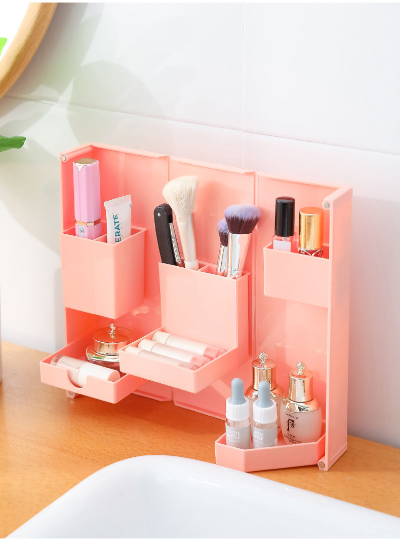 Foldable Stationary Makeup Storage Box - Image 7