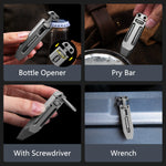 Titanium Alloy Telescopic Camping EDC Multifunctional Tool