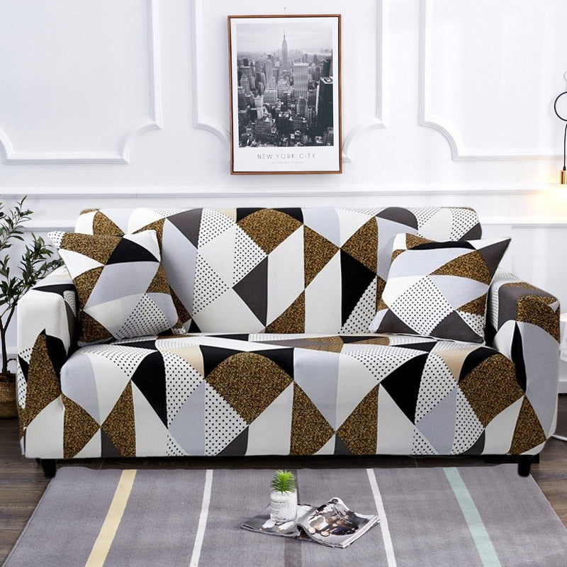 Modern Non-slip Colorful Elastic Sofa Cover - Image 34