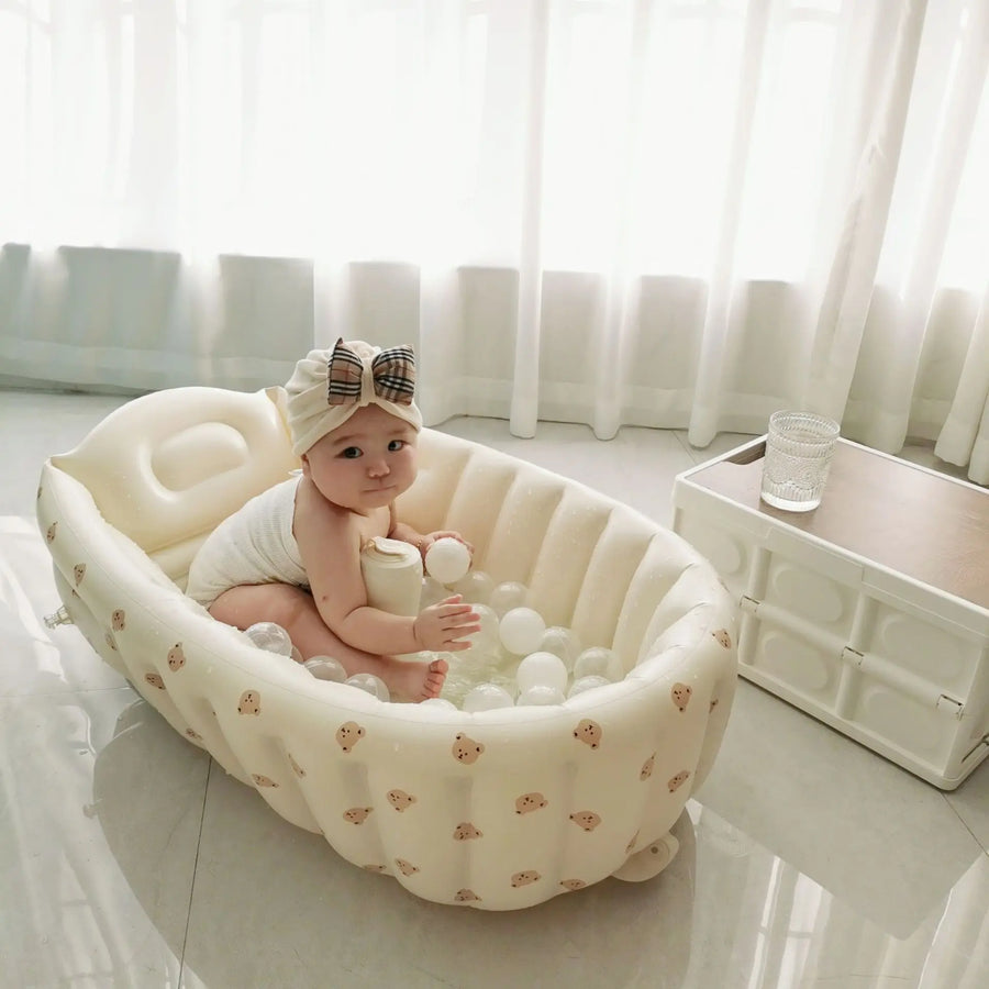 Little Swimmer Mini Inflatable Bathtub - Image 2