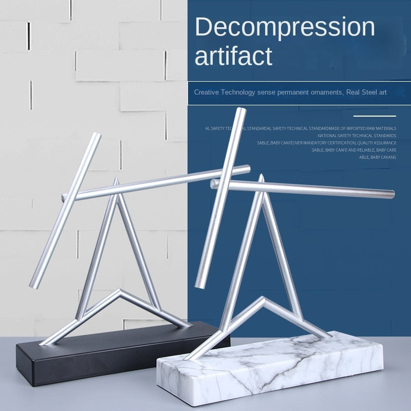 Infinite Loop Magnetic Pendulum Desktop Decor - Image 3