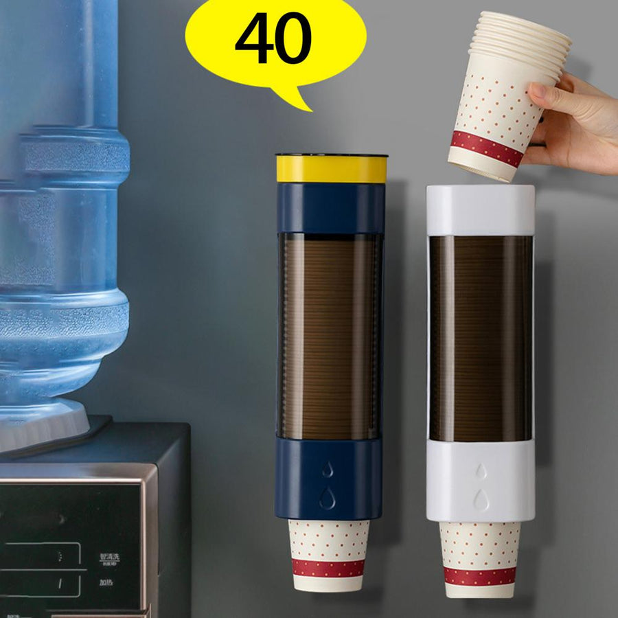 Wall-Mounted Easy Reach Paper Cup Dispenser - Image 0