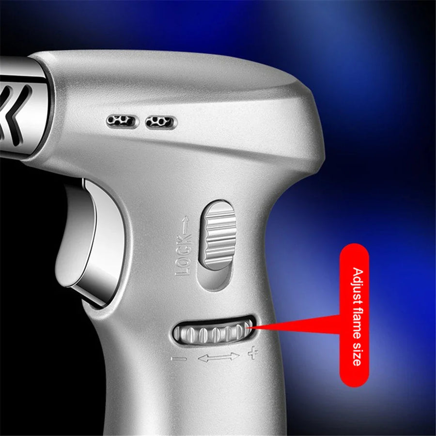 Portable Butane Torch Jet Flame Windproof Lighter - Image 2
